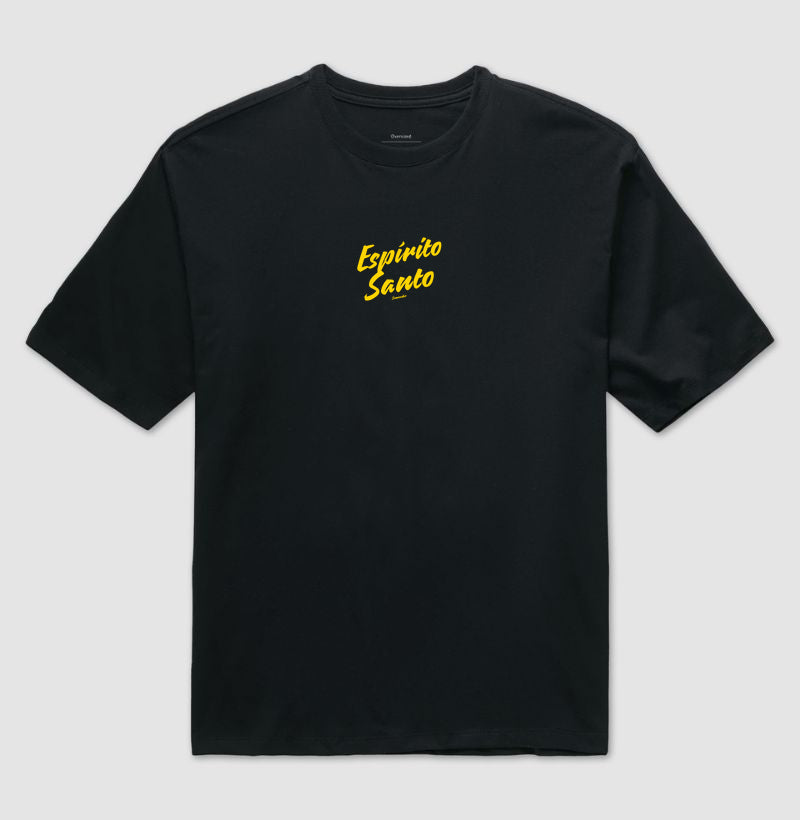 Camiseta Gospel Oversized "Espírito Santo" – Fé com Estilo Cristão Streetwear | Semeador Store