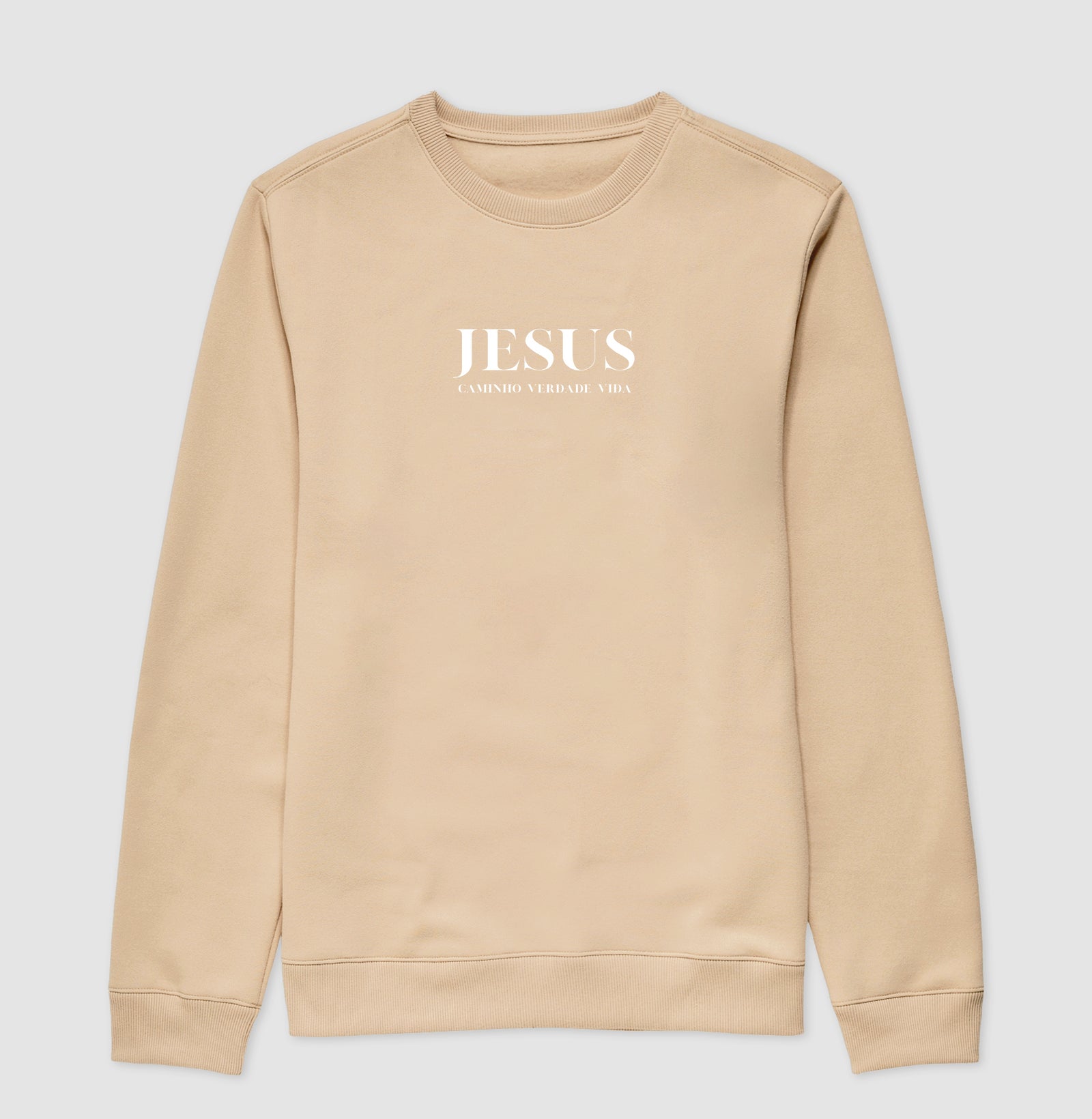 Moletom Suéter Caminho Verdade e Vida – Roupa Cristã com Estilo e Fé | Semeador Store