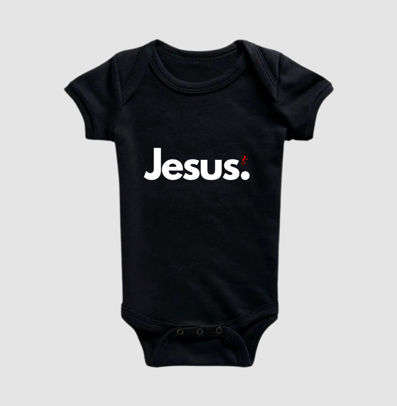 Body Infantil Cristão Jesus – Fé com Conforto para os Primeiros Meses | Semeador Store