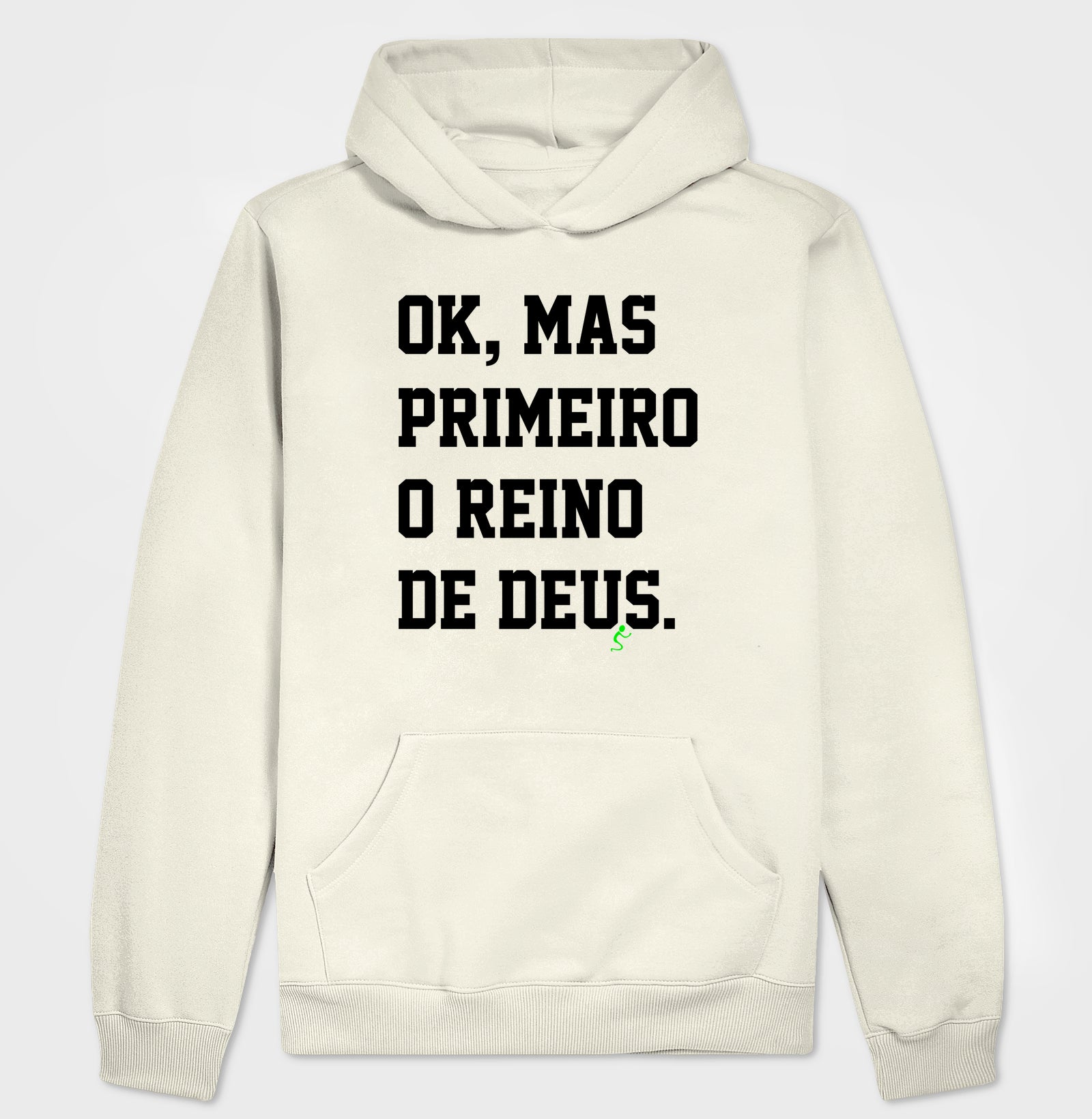 Moletom Hoodie Reino – Estilo Cristão Urbano com Fé e Conforto | Semeador Store