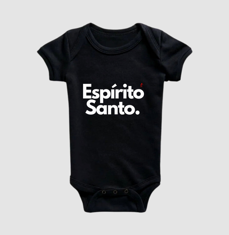Body Infantil Cristão Espírito Santo – Fé com Conforto para os Primeiros Meses | Semeador Store