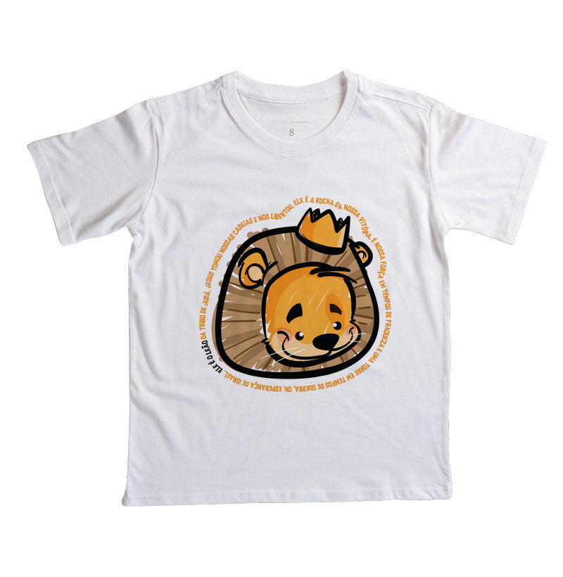 Camiseta Infantil Leão