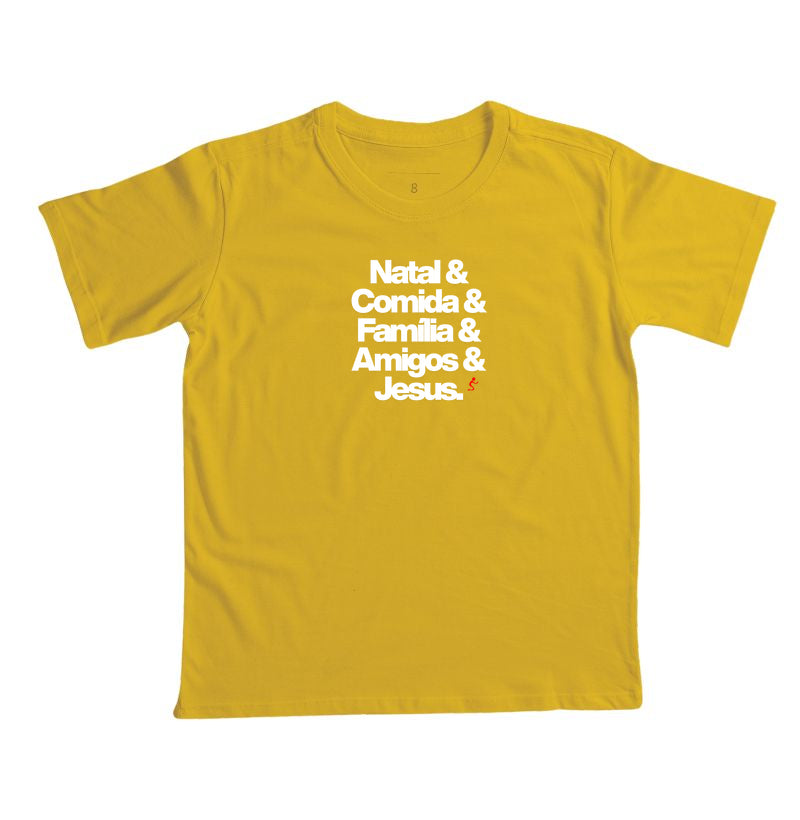 Camiseta Infantil Natalina