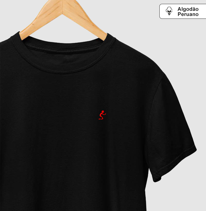 Camiseta Cristã Masculina Logo – Fé e Estilo com Algodão Peruano Premium | Semeador Store