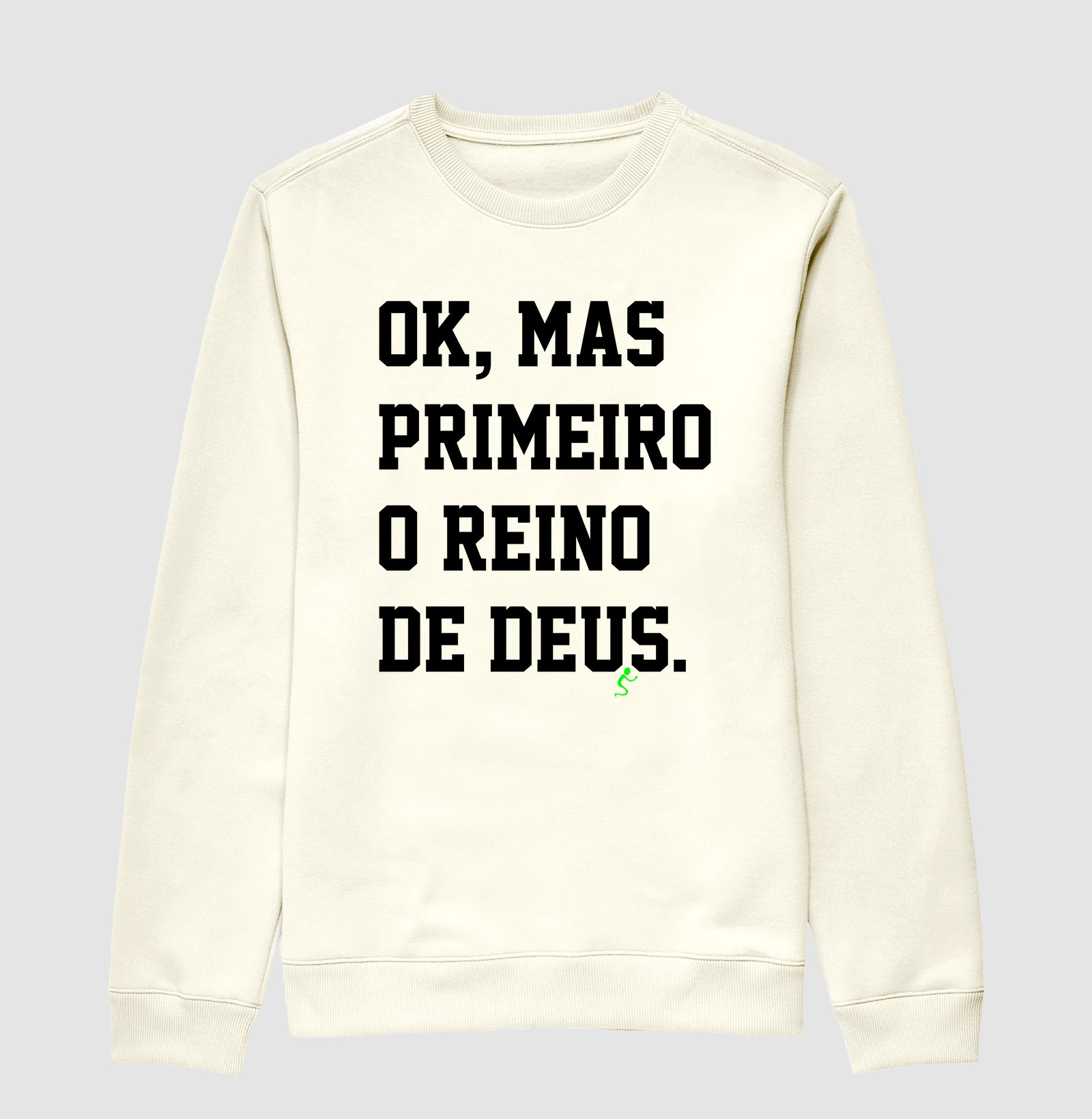 Moletom Suéter Reino – Roupa Cristã com Estilo e Fé | Semeador Store