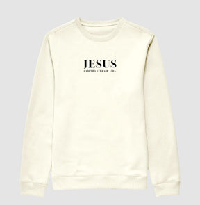 Moletom Suéter Caminho Verdade e Vida – Roupa Cristã com Estilo e Fé | Semeador Store
