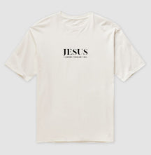 Camiseta Gospel Oversized "Caminho Verdade e Vida" – Fé com Estilo Cristão Streetwear | Semeador Store