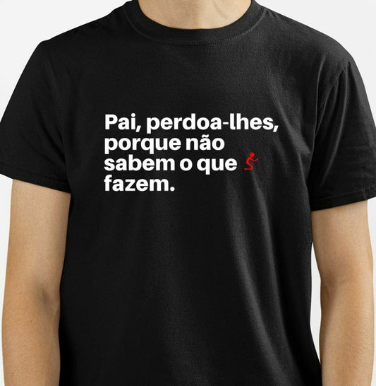 Camiseta Clássica Perdoa-lhes