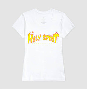 Camiseta Cristã Feminina – “Holy Spirit” com Estilo e Fé em Cada Detalhe | Semeador Store