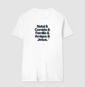 Camiseta Masculina Natalina