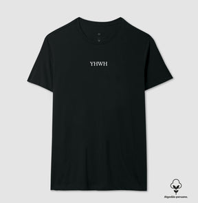 Camiseta Cristã Masculina YHWH - Estilo e Fé em algodão Peruano Premium l Semeador Store