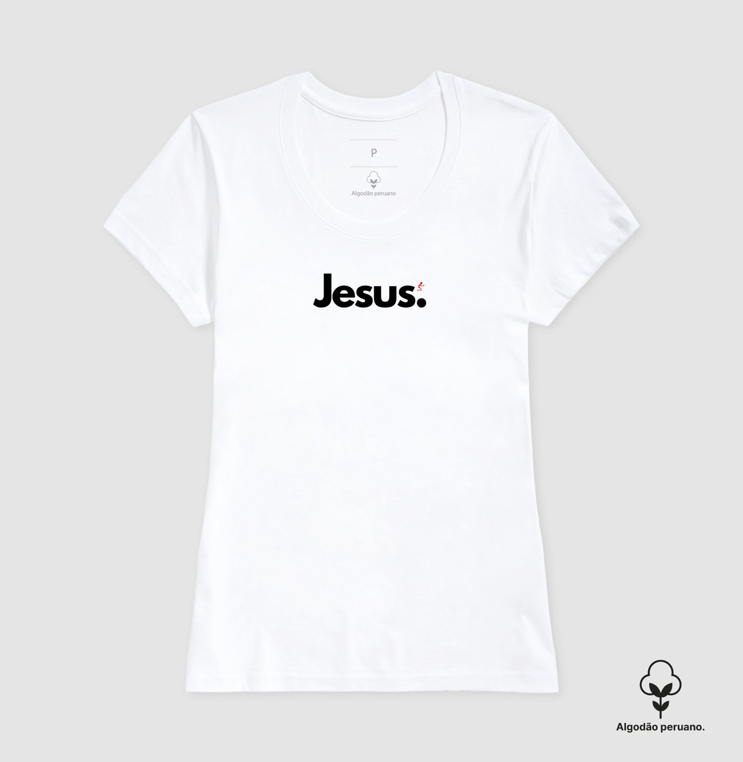 Camiseta Premium Algodão Peruano Jesus