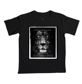 Camiseta Infantil Leão Da Tribo de Judá