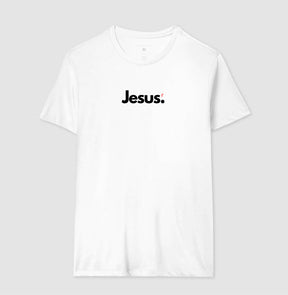 Camiseta Masculina Jesus – Moda Cristã com Estilo e Propósito | Semeador Store