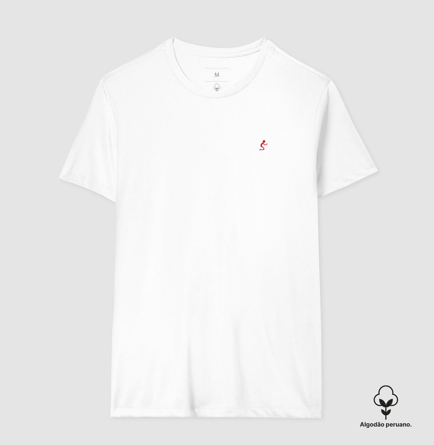 Camiseta Algodão Peruano Logo