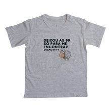 Camiseta infantil as 99 ovelhas