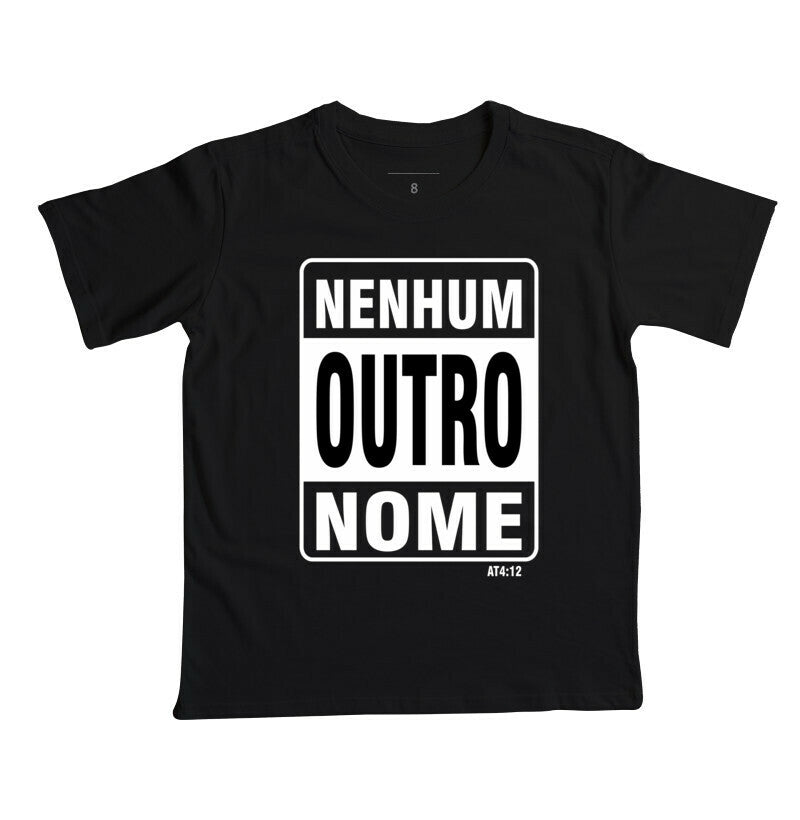 Camiseta infantil Nome