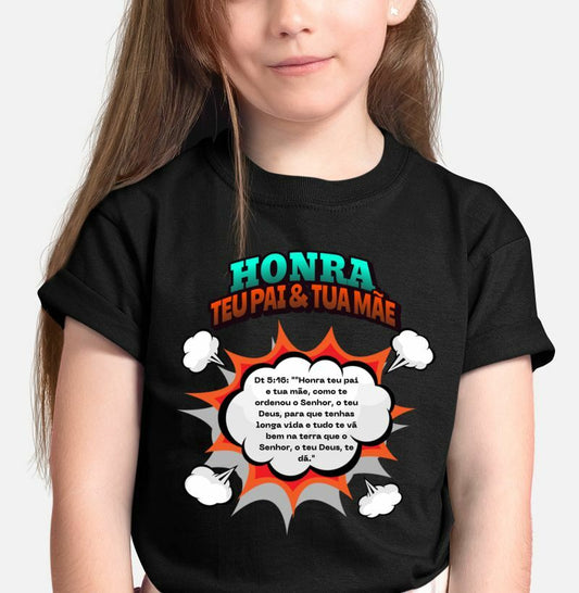 Camiseta Infantil Honra