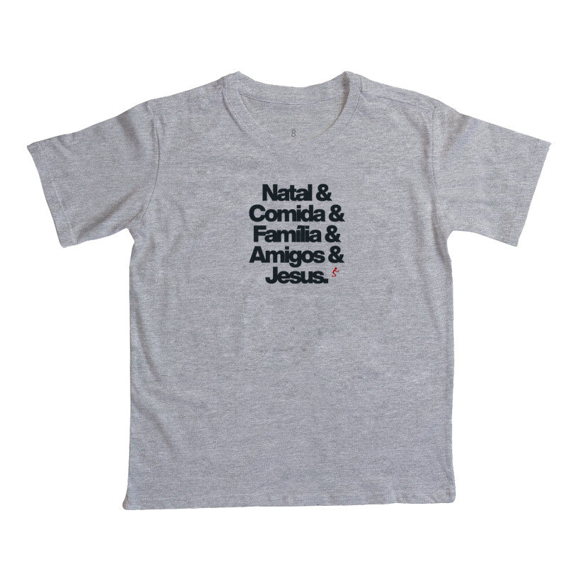 Camiseta Infantil Natalina