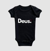 Body Infantil Cristão Deus – Fé com Conforto para os Primeiros Meses | Semeador Store