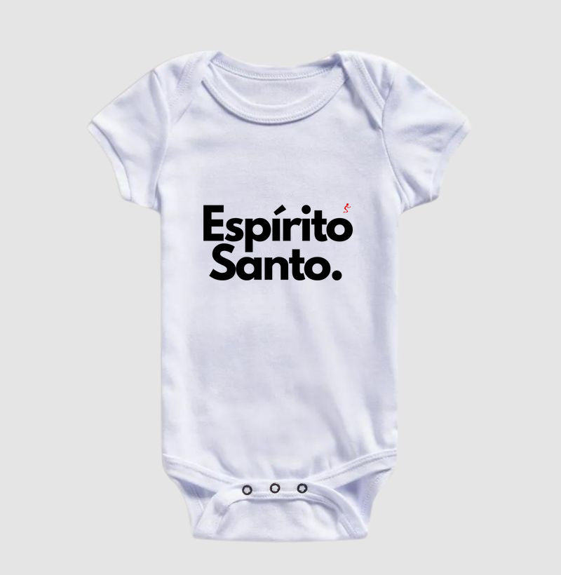 Body Infantil Cristão Espírito Santo – Fé com Conforto para os Primeiros Meses | Semeador Store