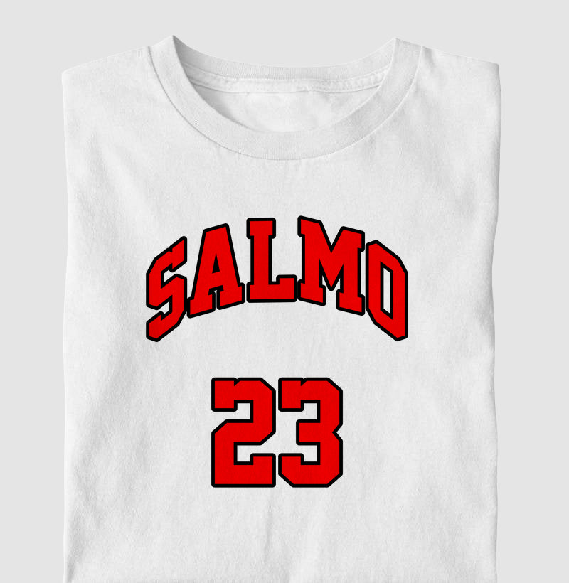 Camiseta Masculina Salmo 23 – Moda Cristã com Estilo e Propósito | Semeador Store