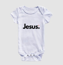 Body Infantil Cristão Jesus – Fé com Conforto para os Primeiros Meses | Semeador Store