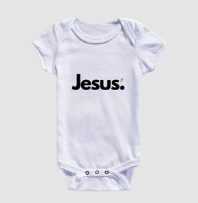 Body Infantil Cristão Jesus – Fé com Conforto para os Primeiros Meses | Semeador Store