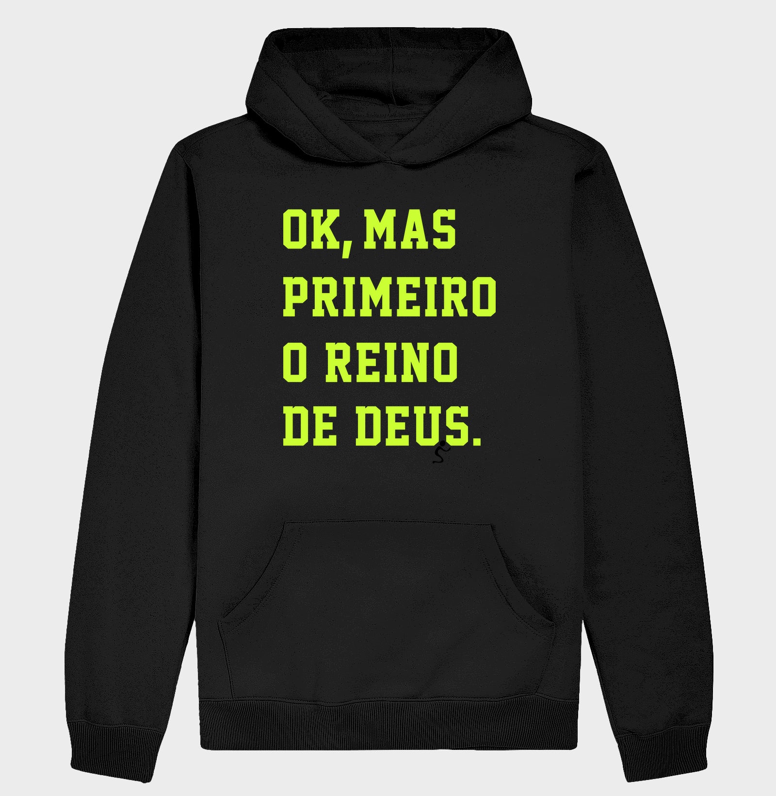 Moletom Hoodie Reino – Estilo Cristão Urbano com Fé e Conforto | Semeador Store