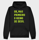 Moletom Hoodie Reino – Estilo Cristão Urbano com Fé e Conforto | Semeador Store