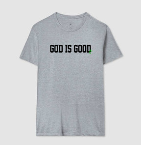 Camiseta Masculina God is good – Moda Cristã com Estilo e Propósito | Semeador Store