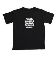 Camiseta Infantil Natalina