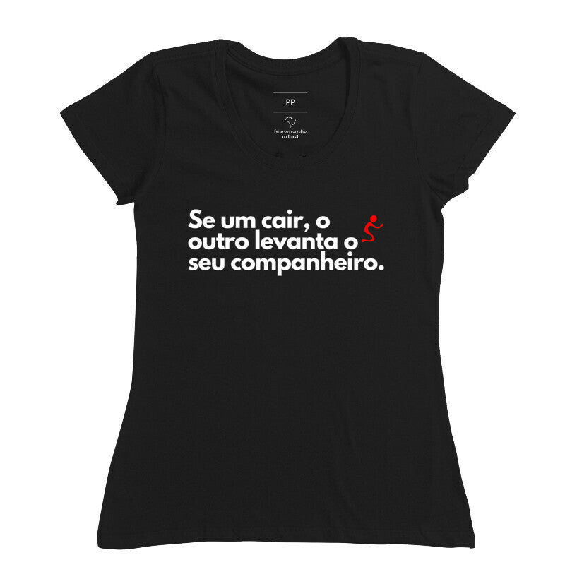 Camiseta Feminina é melhor serem dois