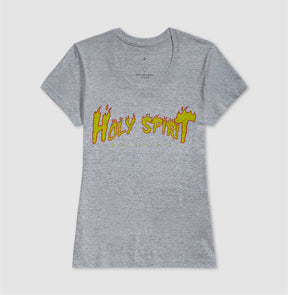 Camiseta Cristã Feminina – “Holy Spirit” com Estilo e Fé em Cada Detalhe | Semeador Store