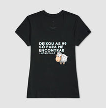 Camiseta Cristã Feminina as 99 ovelhas – Estampa Bíblica | Semeador Store