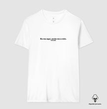 Camiseta Cristã Masculina Envia-me – Fé e Estilo com Algodão Peruano Premium | Semeador Store