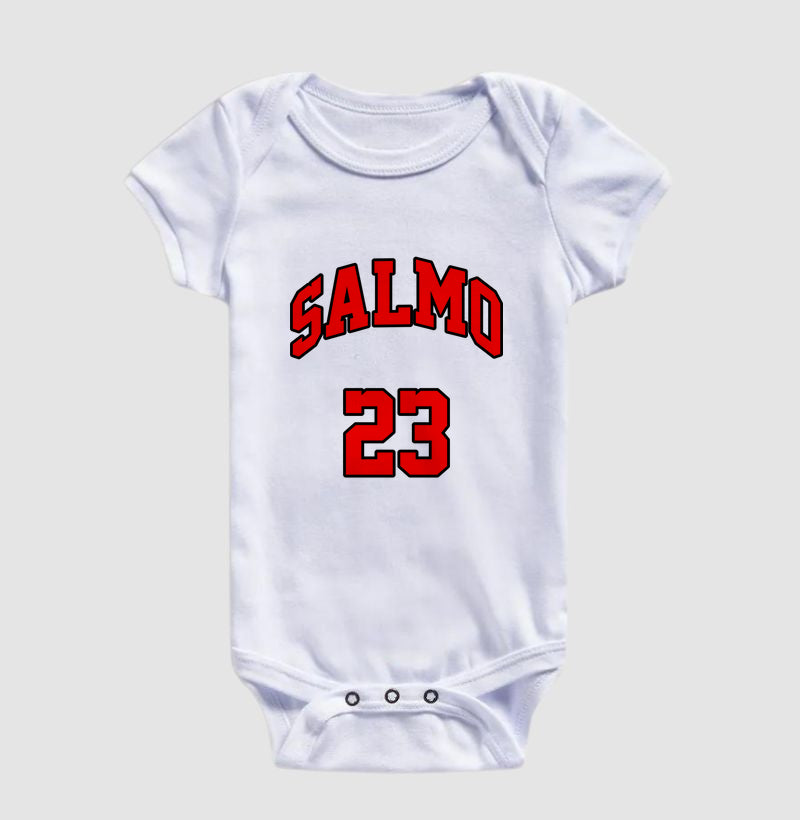 Body Infantil Cristão Salmo 23 – Fé com Conforto para os Primeiros Meses | Semeador Store