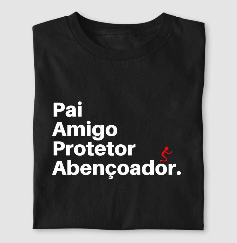 Camiseta Masculina Abençoador – Moda Cristã com Estilo e Propósito | Semeador Store