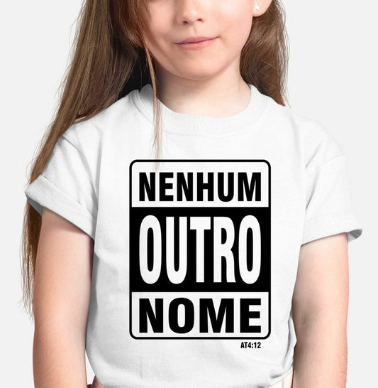 Camiseta infantil Nome