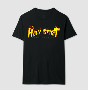 Camiseta Masculina Holy Spirit – Moda Cristã com Estilo e Propósito | Semeador Store