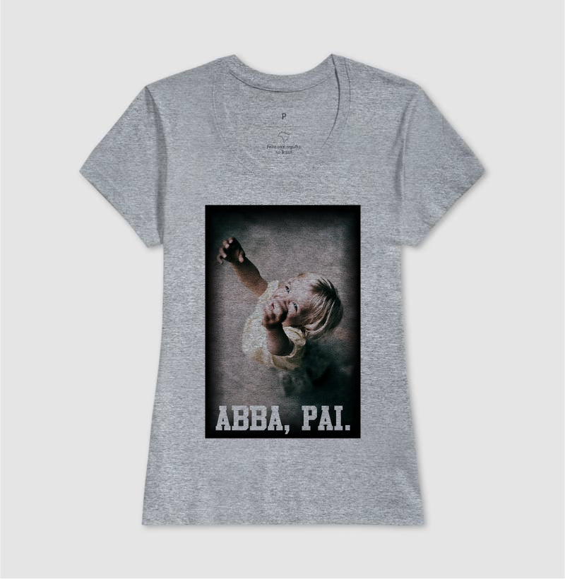 Camiseta Cristã Feminina – “Criança” com Estilo e Fé em Cada Detalhe | Semeador Store