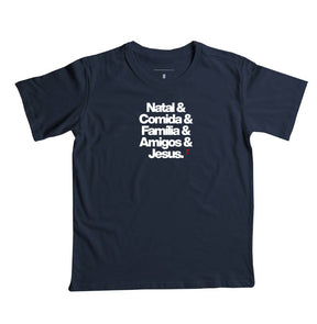 Camiseta Infantil Natalina