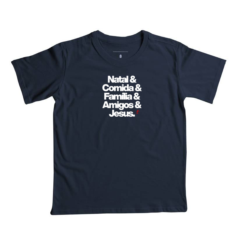 Camiseta Infantil Natalina