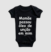 Body infantil Cristão - Óleo de unção - Fé com Conforto para os Primeiros Meses | Semeador Store