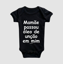 Body infantil Cristão - Óleo de unção - Fé com Conforto para os Primeiros Meses | Semeador Store