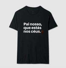 Camiseta Masculina Pai nosso – Moda Cristã com Estilo e Propósito | Semeador Store