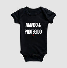 Body Infantil Cristão Amado e Protegido – Fé com Conforto para os Primeiros Meses | Semeador Store