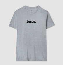 Camiseta Masculina Jesus – Moda Cristã com Estilo e Propósito | Semeador Store