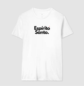 Camiseta Masculina Espírito Santo – Moda Cristã com Estilo e Propósito | Semeador Store