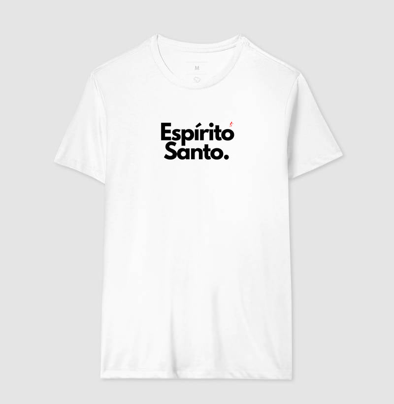 Camiseta Masculina Espírito Santo – Moda Cristã com Estilo e Propósito | Semeador Store